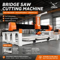 40% Discount Factory Direct 2030 Bridge saw cutting machine for Stone Marble Granite Quartz Support One Time Cutting MegaBDM