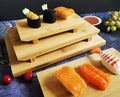 Guansen Eco-Friendly Handpainted Bamboo Japanese & Korean Cuisine Dessert Dinner & Sushi Plates for Home & Hotels
