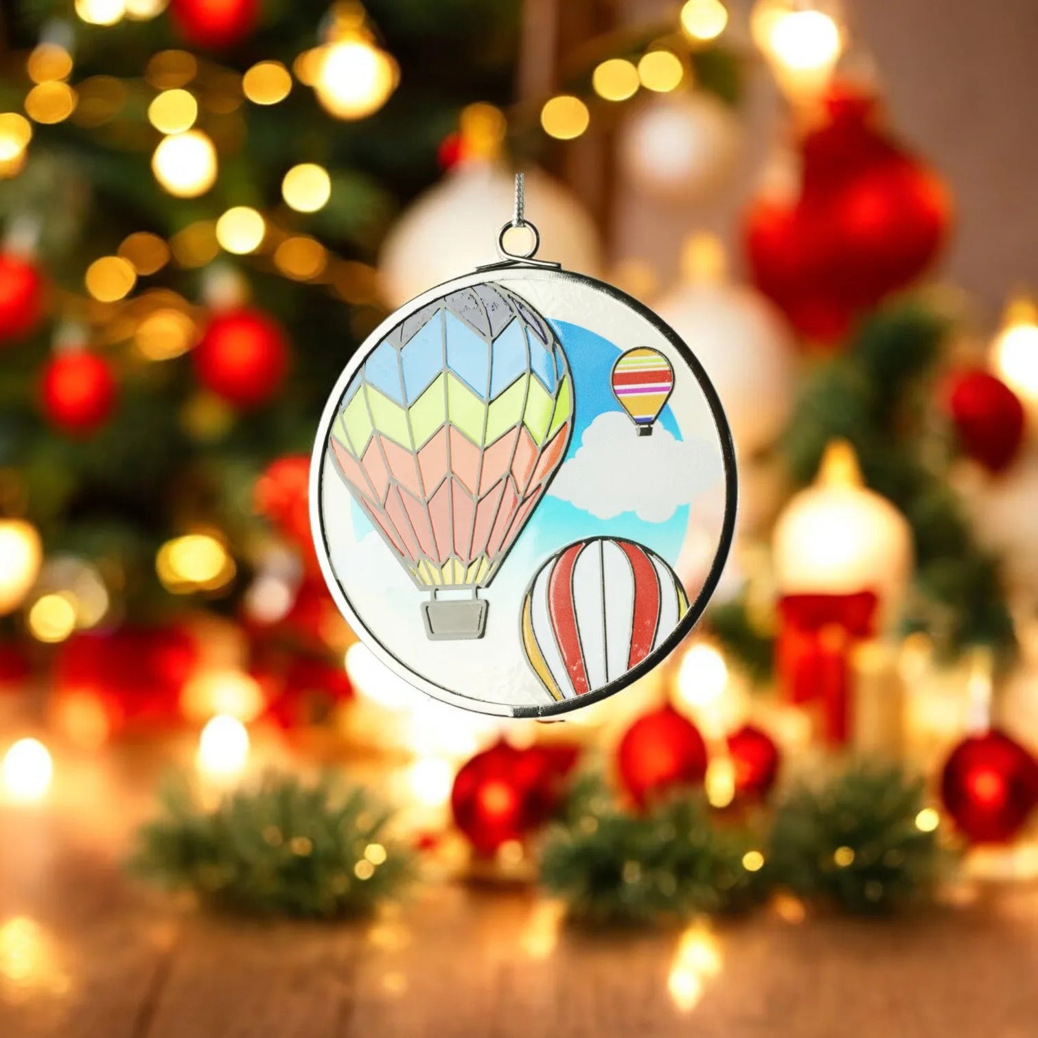 Popular Design Stain Glass Umbrella Stained Film Squares Faux Flowers Decor Suncatcher Diy Kit Parrot Chandelier Made in China