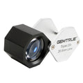 Diamond & Jewellery Loupe Triplet 20x 20.5mm Lens Premium Jewelry Inspecting Magnifier High Quality
