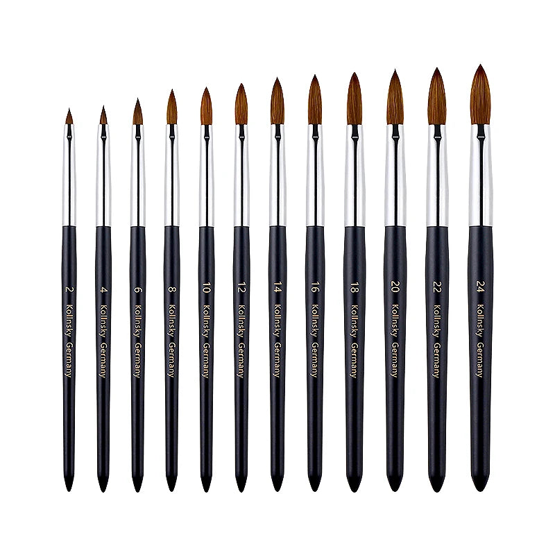 Kolinsky Acrylic Nail Brush Brushes Head Kolinsky Hair Nail Art Tool