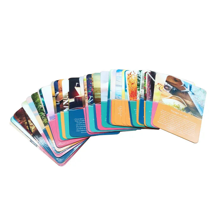 OEM & ODM Custom Logo Playing Card Personalized Poker Game Cardboard Paper Good Printing Thank You Cards Direct Manufacturer