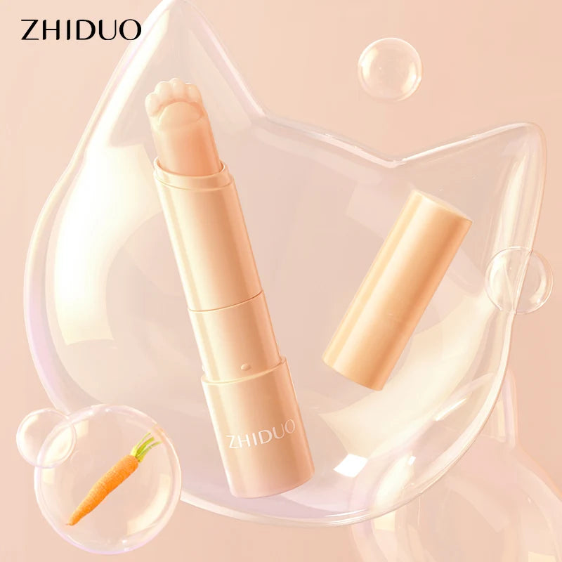 OEM ODM Private Label ZHIDUO Lip Balm Custom Waterproof Lip Gloss Non-fading Non-stick  Lipstick  Lip Balm