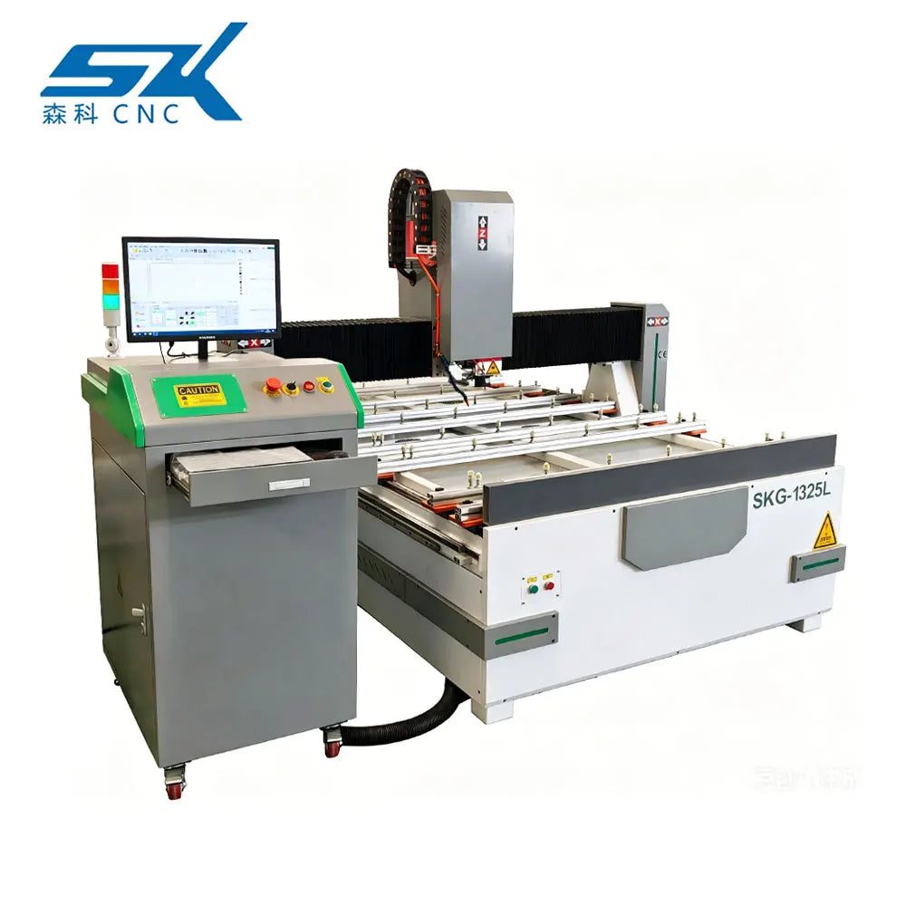 Smart LED Laser Makeup Mirror Engraving 1300*2500mm Frosting Marking Etching Sand Blasting Machine