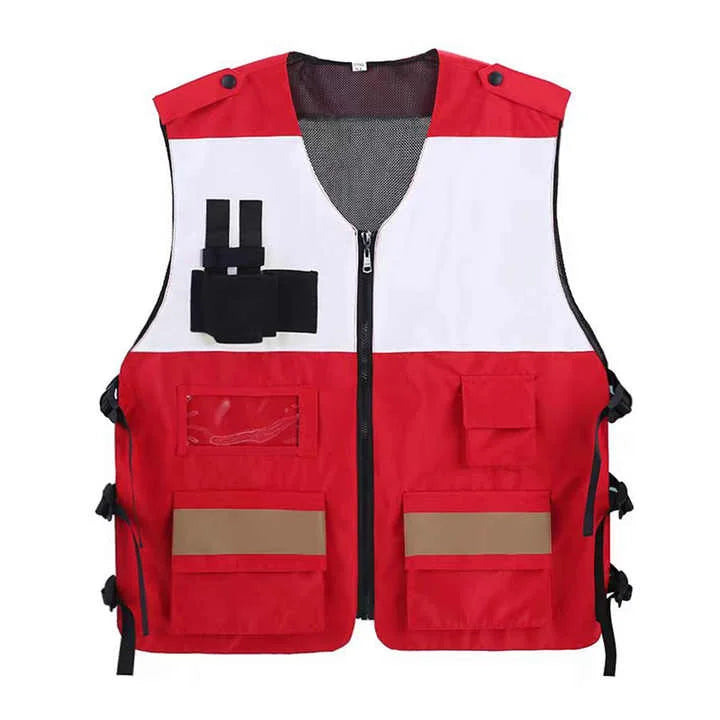 High Visibility Reflective Safety Vest Lightweight Breathable Durable Gear Perfect for Construction Road and Industrial Use