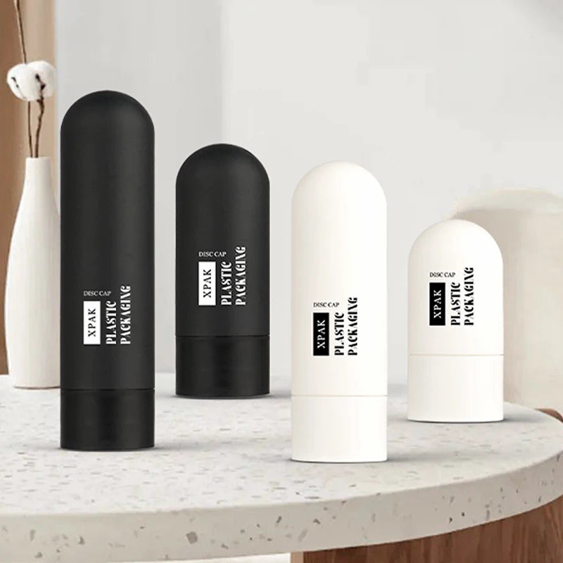 Low Moq 100/150/200/250 Cosmetic Packaging Containers HDPE Lotion Bottle Squeeze Shower Gel Shampoo Bottles