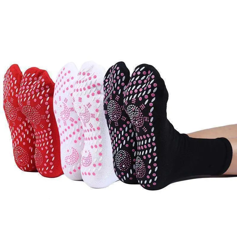 Melenlt  Hot Selling  Heated Thermal Socks  Magnetic Massage Anti-Freezing Warm Winter Outdoor Heating Socks Winters