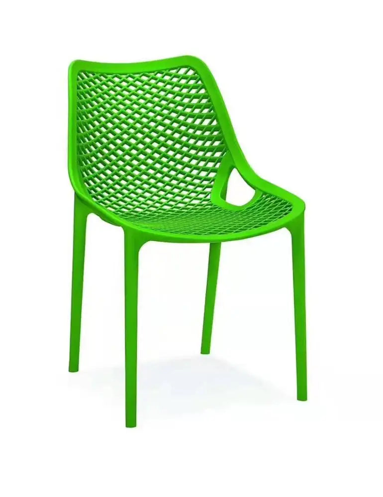 Colorful Cheap Commerical Restaurant Furniture Stackable Outdoor PP Terrace Chair Plastic Dining Chair