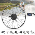 48V 500W 750W 1000W High Power Brushless Lithium Battery Hub Motor LCD Display Disc Brake Conversion Kit for Electric Bikes