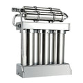 5-Stage Stainless Steel Manual Home Water Purifier with Magnetized Cartridge Purification for Household Use