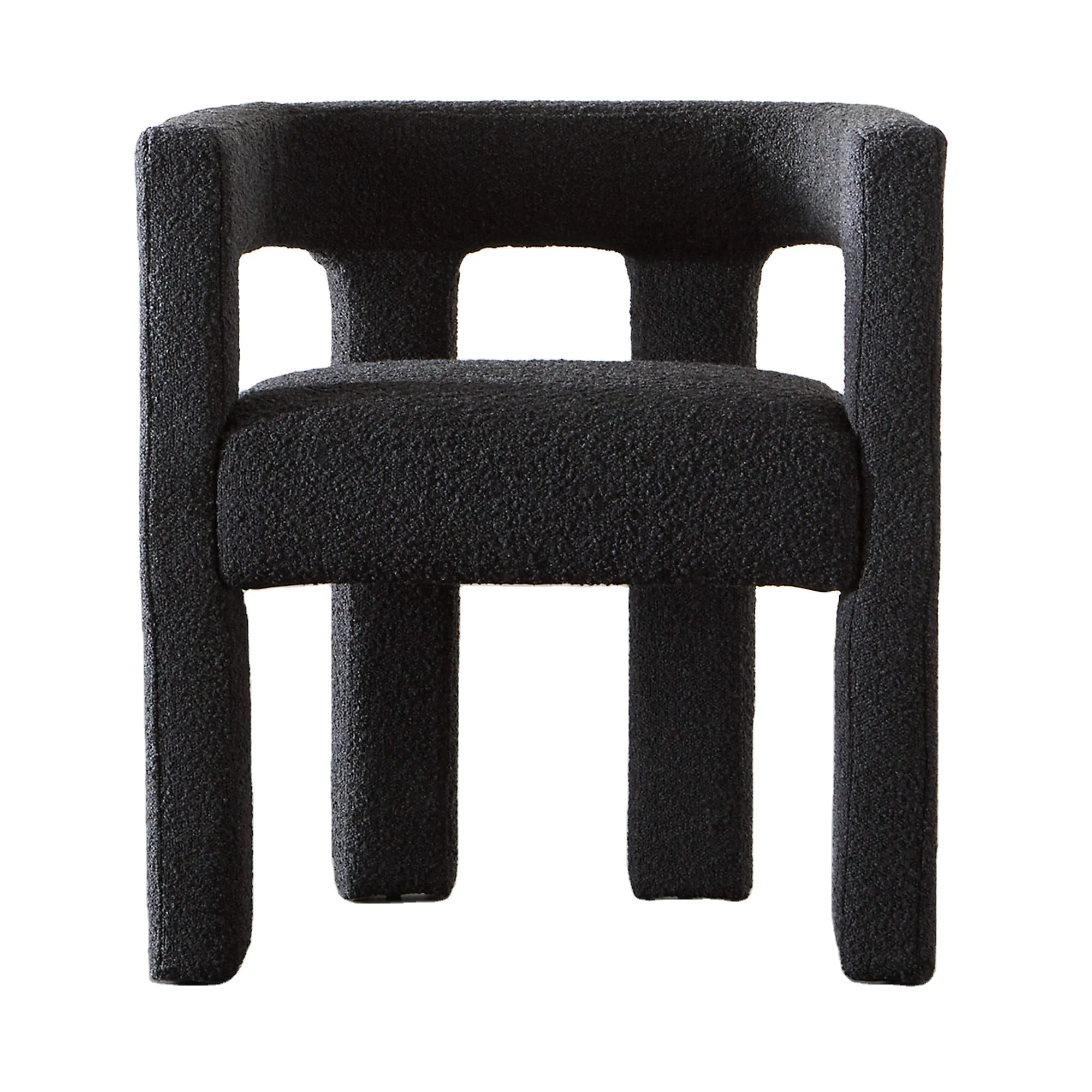DISEN FURNITURE OEM Upholstery Velvet Fabric Tufted Chair Factory Supply Stature Living Room Furniture Sets