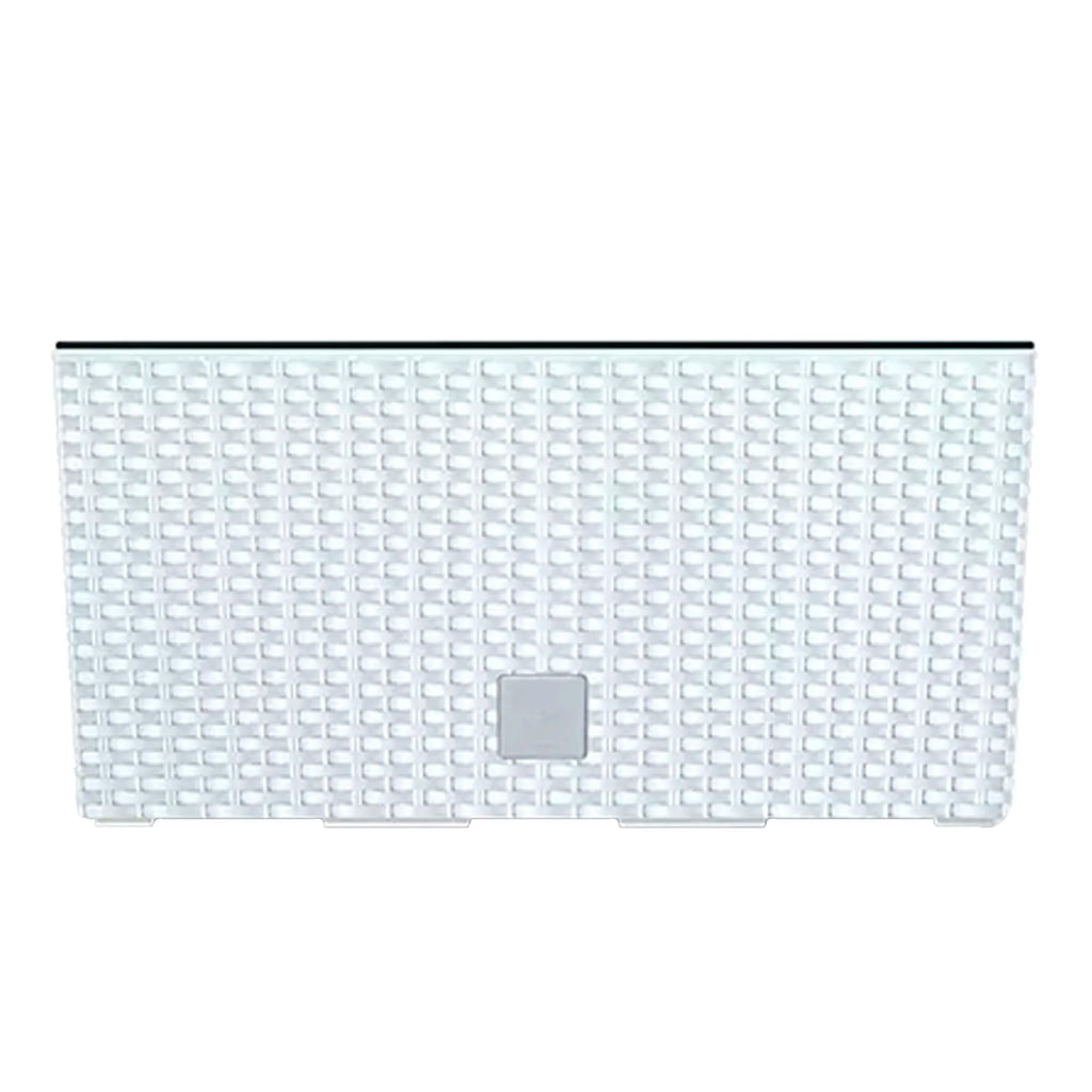 RATO CASE balcony planter dimensions (mm) 395x185x195 color White