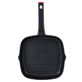 Grill Pan 28x28x5 cm in cast aluminum induction ENERGY