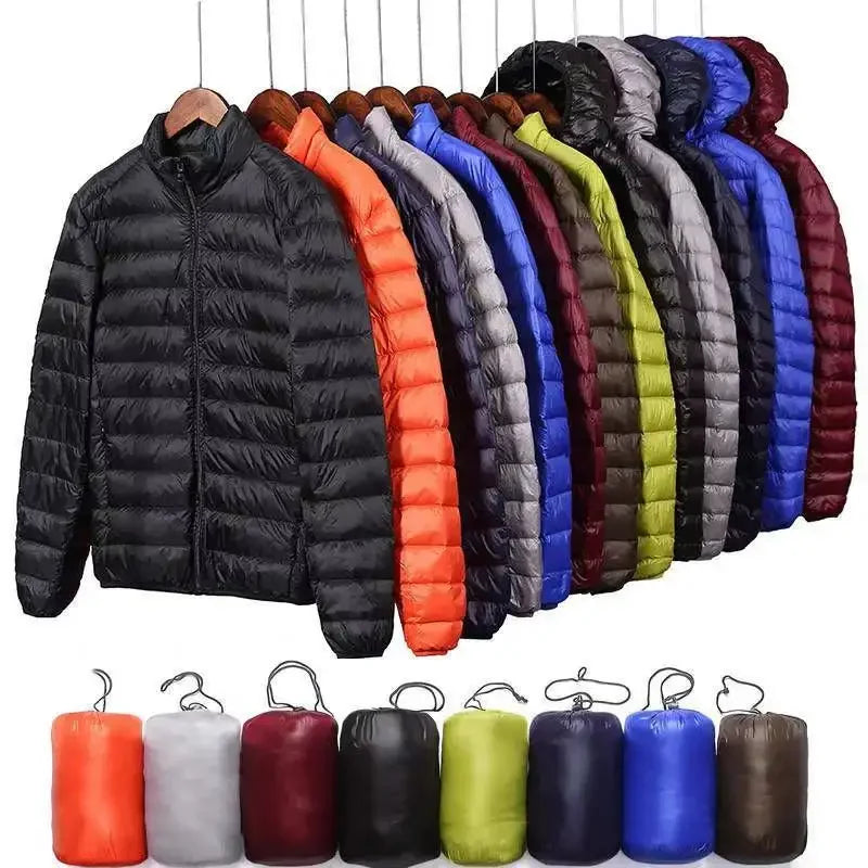 Hot Sale Premium Quality Men's Winter Waterproof Puffer Jacket Plus Size 90% Down Customizable Factory-Made Competitive Price