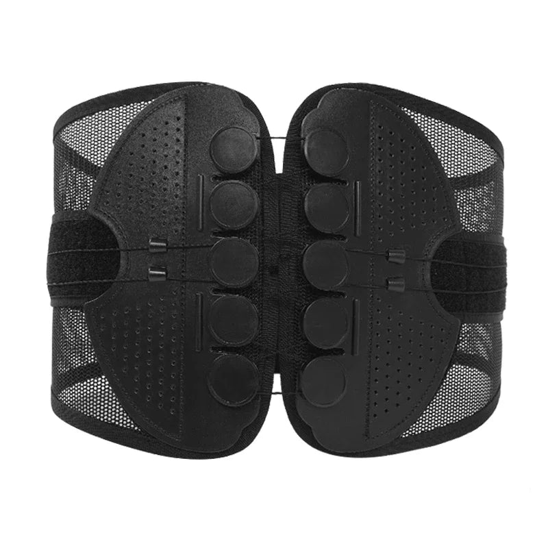 Adjustable Pulley Waist Lumbar Support Belt for Lower Back Pain Relief & Herniated Disc Management