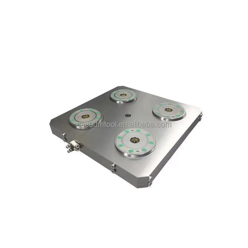 Precision Steel Set-up Distance 200 mm 4-fold zero Point Positioning Chuck for Cnc Edm Machining HE-R06677