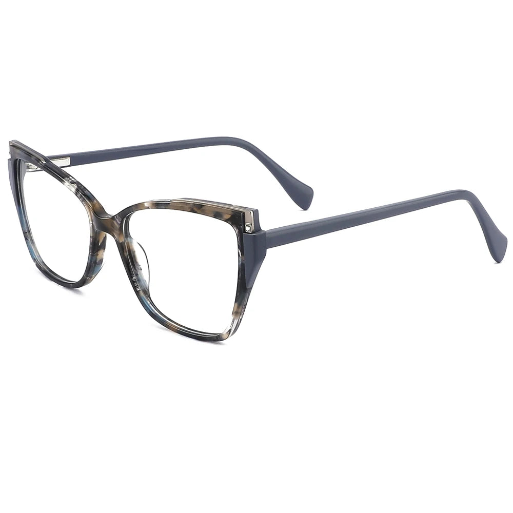 FEROCE Ladies Acetate Eyeglasses Optical Designer Frames Wholesale Eye Glasses Eyewear Optical Frames