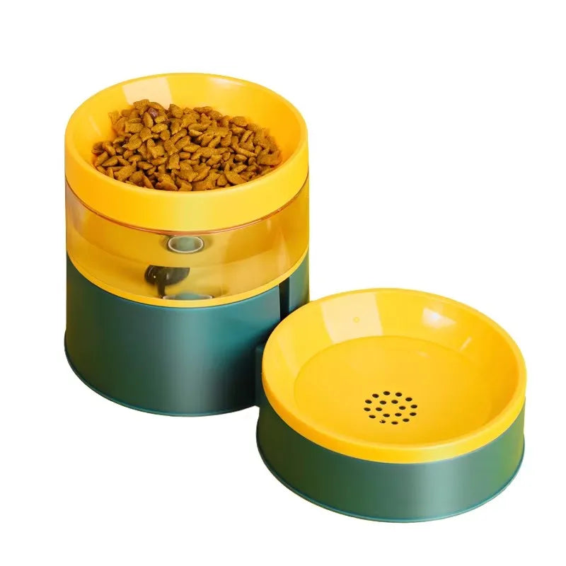 Protective Neck Pet Dog Cat Bowl  Food Drinking  Water Bowsl