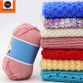 China Manufacturer Yarn Crochet 100% Acrylic Milk Cotton Yarn 50G Crochet Yarn Milk Cotton for Crochet
