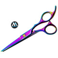 Professional Japanese Stainless Steel Barber Shears 5.5 Inch Razor Edge Blades for Hair Cutting Beauty Tool