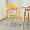 Wooden Dining Chair with Ergonomic Design Sumptuous Luxury and Textured Fabric Captivating Elegant Dining Experience Home Decor