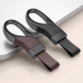 Hot Selling Simple Men's Belt-mounted Car Key Ring Promotional Gift Metal Car Keychain