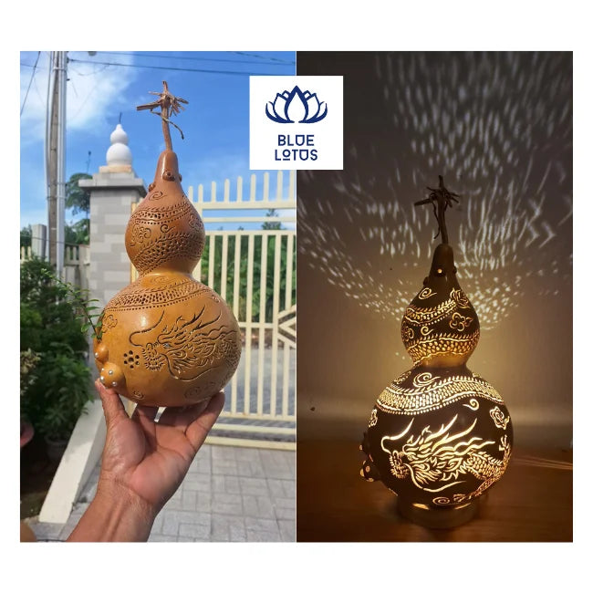 BEST SELLER Decorative Carved Gourds: Sustainable Home Decor Naturally Beautiful & Artisan Crafted. HIGH QUALITY guaranteed!