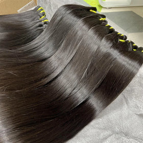 Wholesale 10a 12a Private Label Hair Weaves Raw Indonesian Hair Bundles Brazilian Virgin Bone Straight Human Hair Bundles