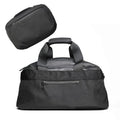 Trolley-compatible Sleeve Packable Design Gym Bags Foldable Travel Duffle Bag with Magnetic Shoulder Straps