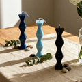 Nordic Style Geometric Columnar Diamond-shaped Scented Candles Home DÃ©cor Holiday Wedding Christmas Candles.