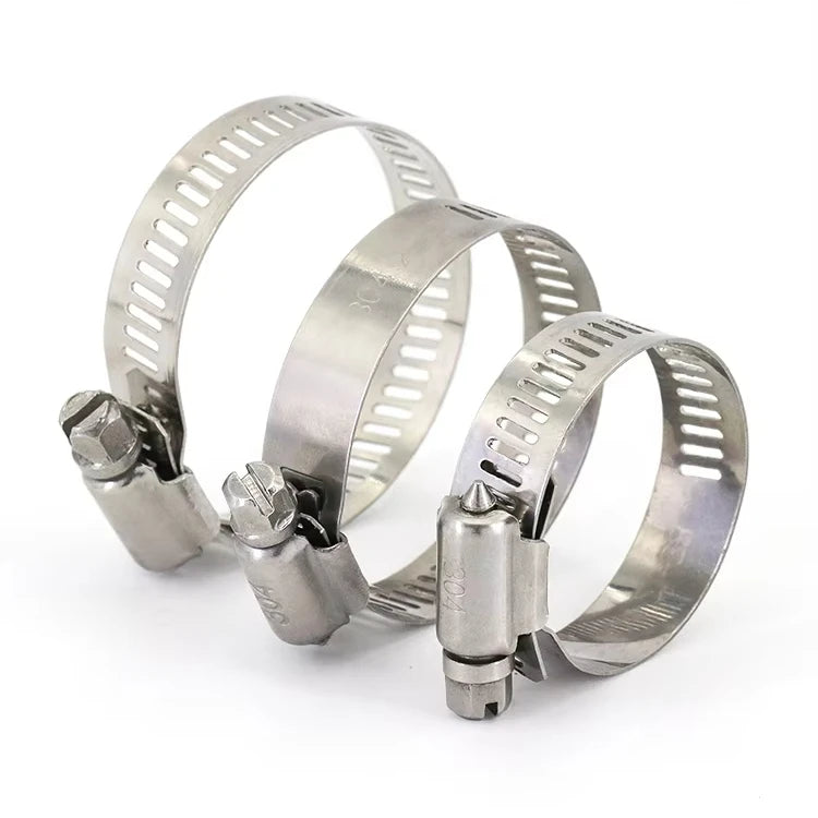 Double-Tube Steel Zinc Pipe Clamp Metric Measurement System Product Category