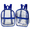 Transparent Lady Portable PVC Lining Geometric Pattern Zipper Backpack Cross-Border for Outdoor Handbag Multiple Colors MegaBDM