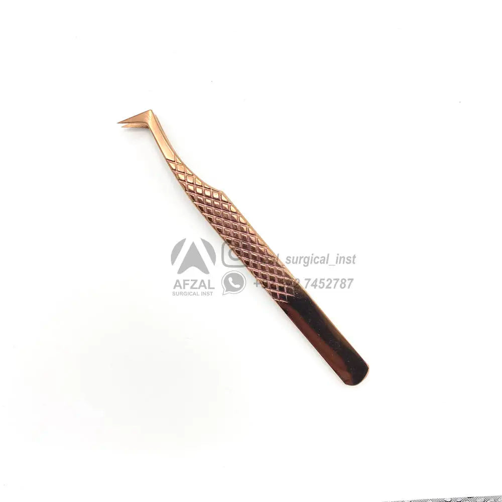 Professional 2025 Japanese Sustainable Stainless Steel Eyelash Extension Tweezers Diamond Grip Boot Design Fiber Tools