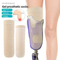 Thickened Gel Prosthetic Socks | Long Tube Anti-Friction Stump Socks for Below Knee Amputees Shock-Absorbing & Warm