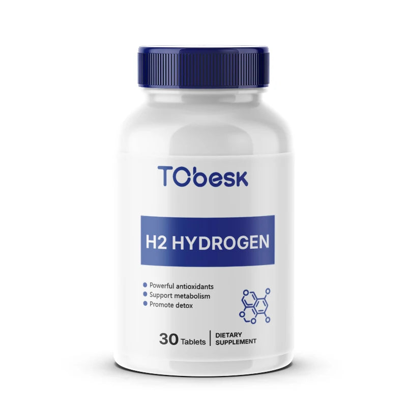 Hot Sell Natural Tablet Form Dietary Supplements Promote Detox Enhance Vitality for Adults TCbesk H2 Hydrogen Tablets