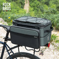 ROCKBROS ROAD to SKY  High-end Multifunction Bike Rack Bag Waterproof Cycling Road Bike Trunk Bag Hard Shell Carrier Bag