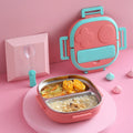 Brand New Containers Food Warmer Customized Style BPA Free 2024 Insulated Silicone Stainless Steel Bento Lunch Box Kids School MegaBDM