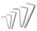 Factory Direct T10 T15 T27 Alloy Steel L-Type Torx Key Black Oxide Industrial Grade Metric Torx Wrench 3 Months Warranty