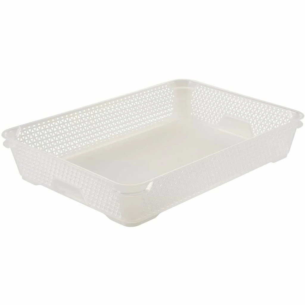 Mini Basket DIN A4 36 x 26.5 x 7 cm Mirko Transparent