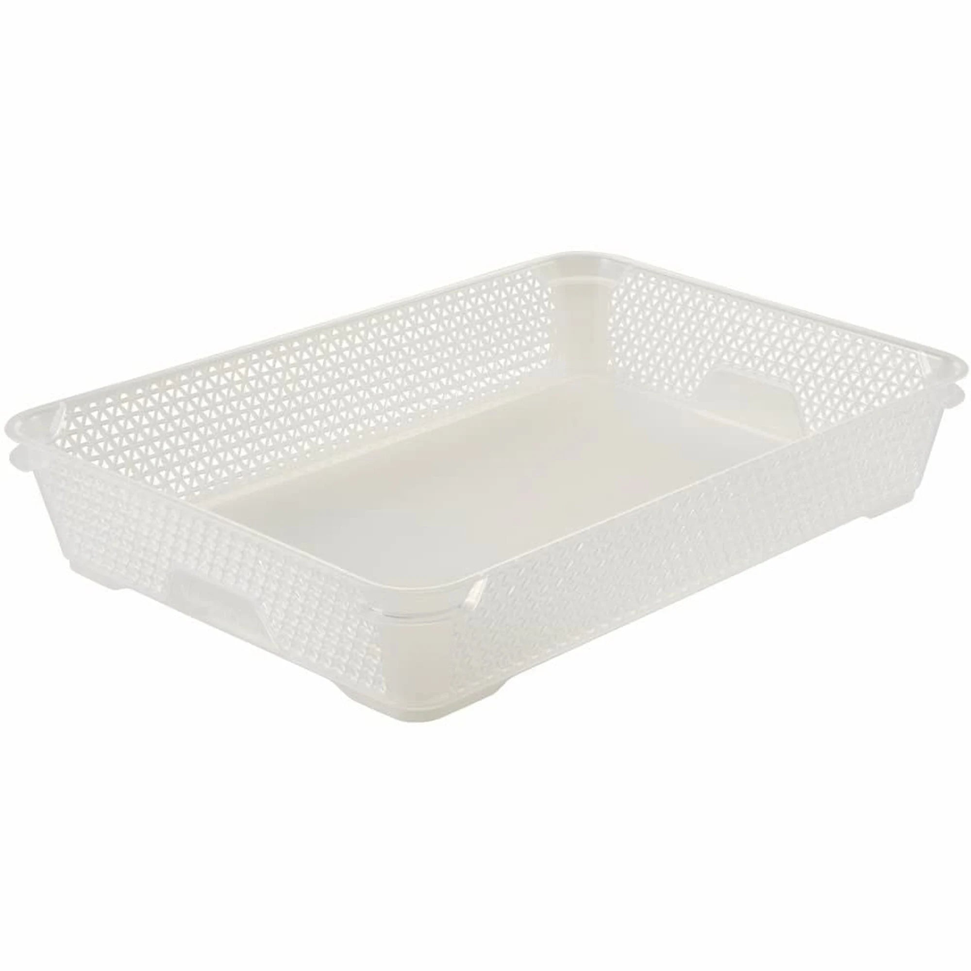 Mini Basket DIN A4 36 x 26.5 x 7 cm Mirko Transparent