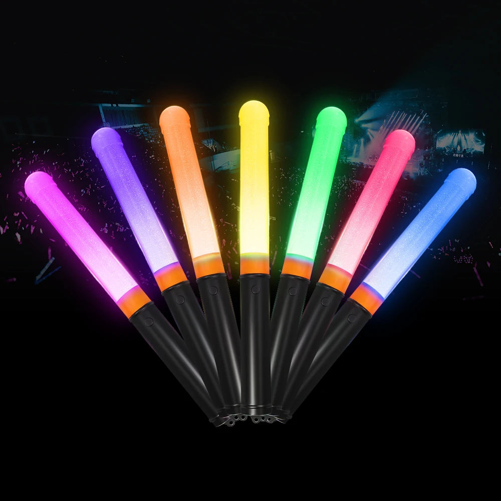 LED Light Stick Plastic RGB Eco-Friendly Bulk Pack for Concerts and Parties