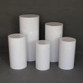 High Quality Thickening  Metal White Plinth Cylinder Pedestal Dessert Table for Birthday Wedding Party Plinth Cover