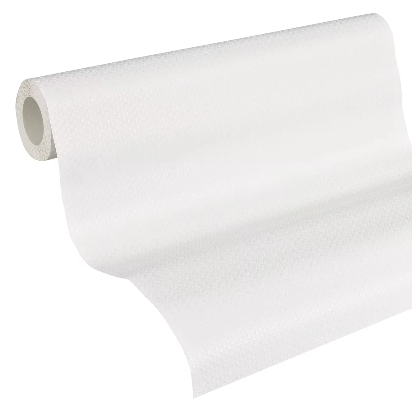 Made in Germany - Coatable Wallpaper rolls Plain Colour Paintable White Non Woven Vinyl Wallpaper for painting - 1005 x 053 m