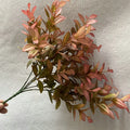 Hot Sale Artificial Plants Greenery Faux Artificial Branches Plastic Green Vanilla Artificial Leaves for Home Decor