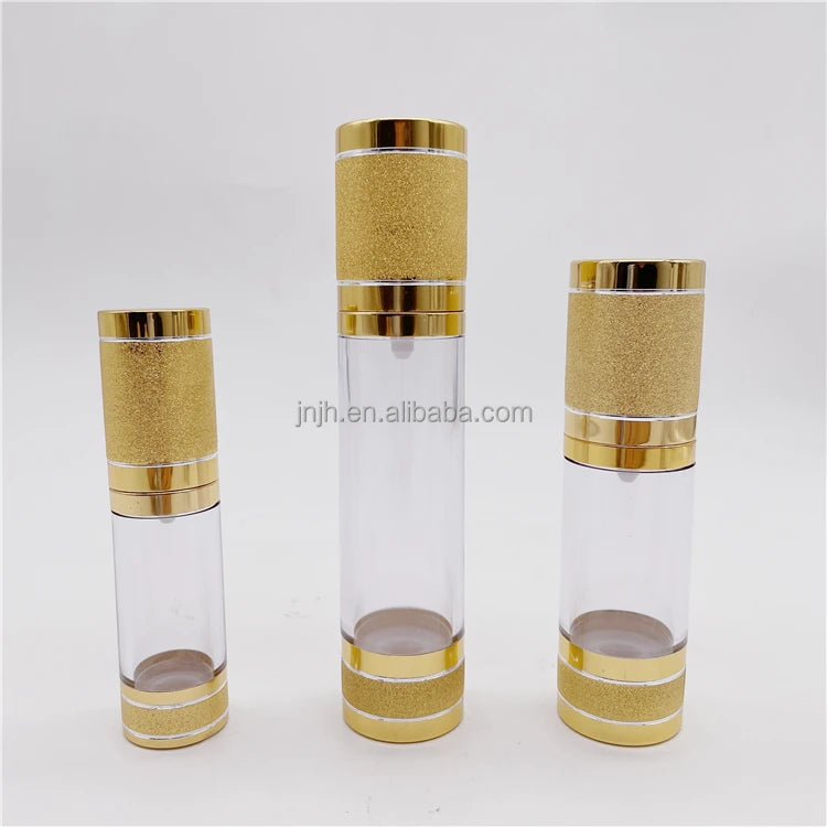 Acrylic Airless Pump Bottle Plastic Airless Bottle With Lid