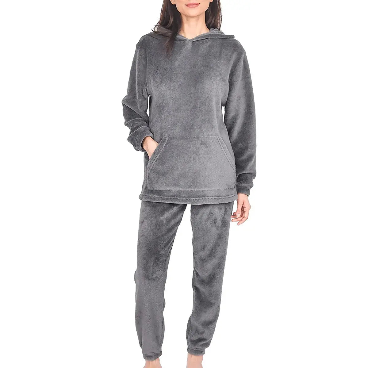 Wholesale Custom Logo Female Training Wear Sweatsuit Piece Pullover Hoodie Pants Sets Tracksuit Women Sweat Jogging Suits velour