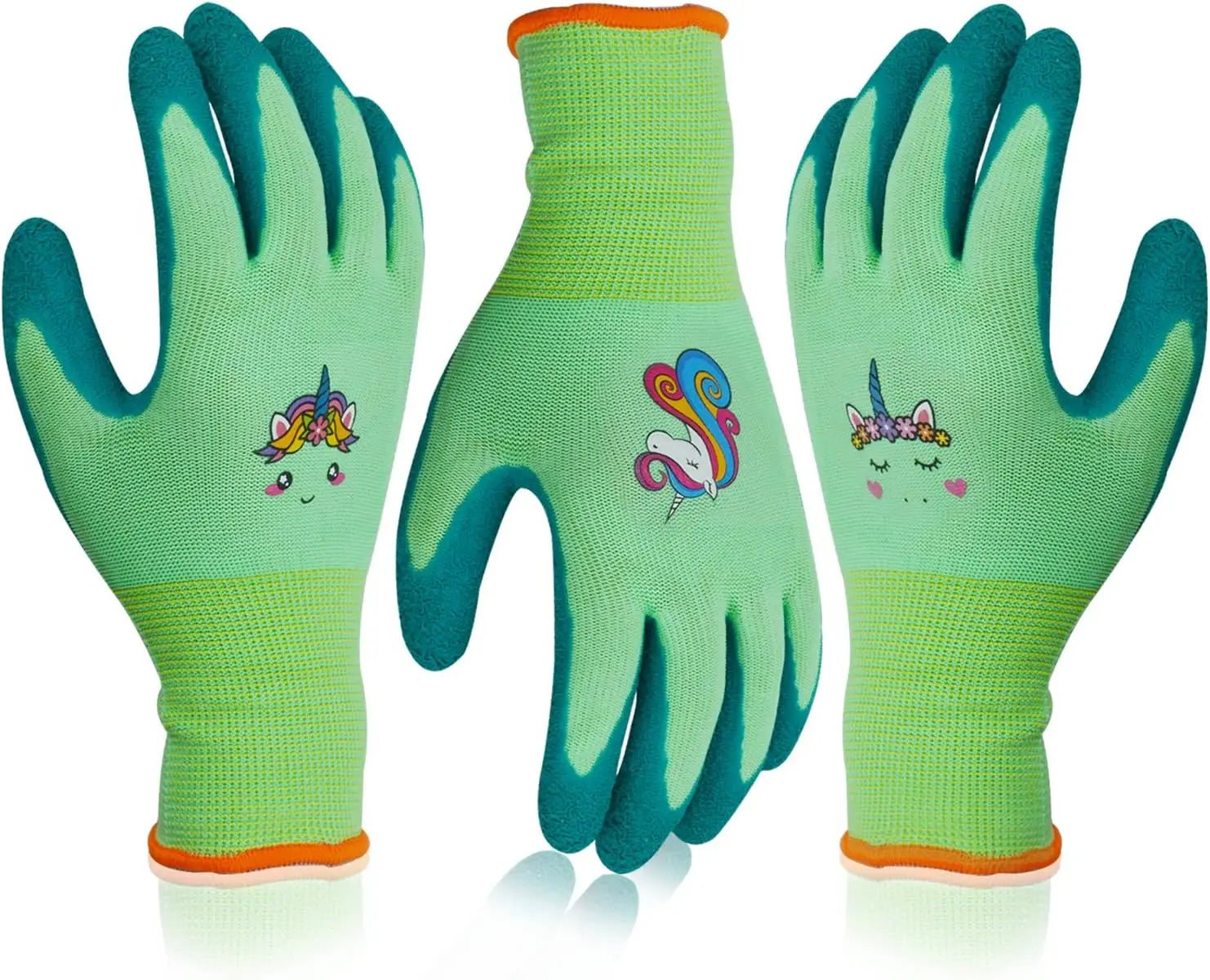 Children Gardening GlovesToddler Work Gloves Ages 3-12 Kids Garden Gloves Good Grip Comfortable for Little Gardeners