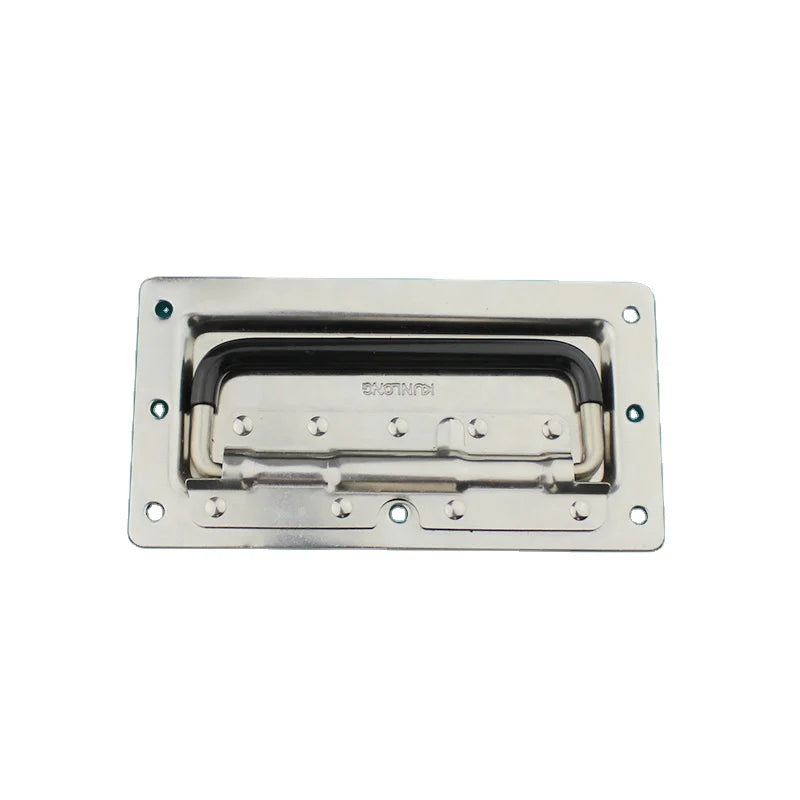 SK4-024-4S Stainless Steel 304 Spring Holder Automatic Folding Handle for Cabinet & Industrial Equipment