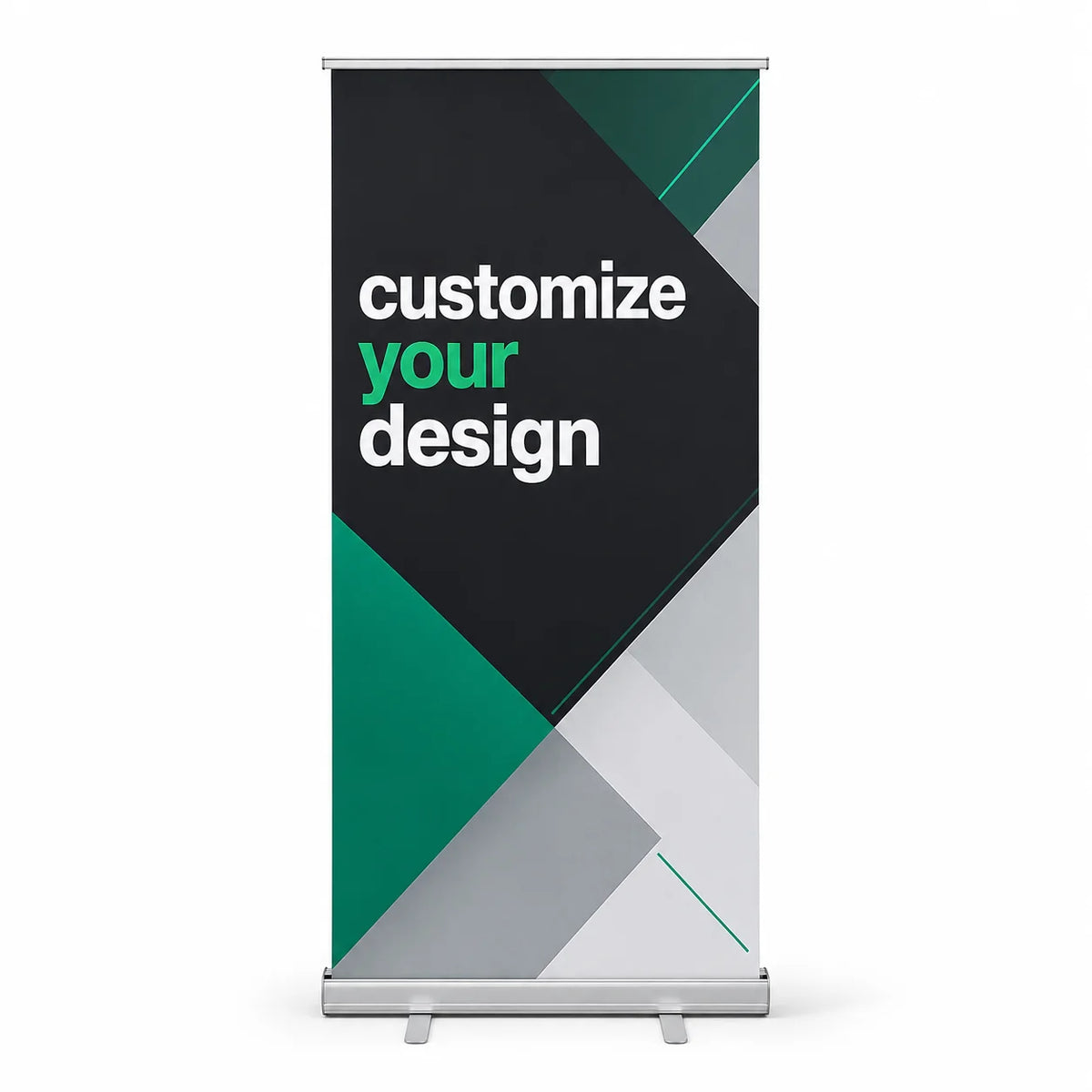 Professional Pull up Banner Display Stand for Product Advertising Trade Show Event Marketing Conference Presentation Use MegaBDM