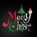 Merry Christmas Custom Glitter Heat Transfer Glitter DTF Transfers Glitter Heat Transfer Vinyl for Hoodies